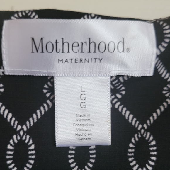 Black wrap Maternity Dress Large - Picture 3 of 3